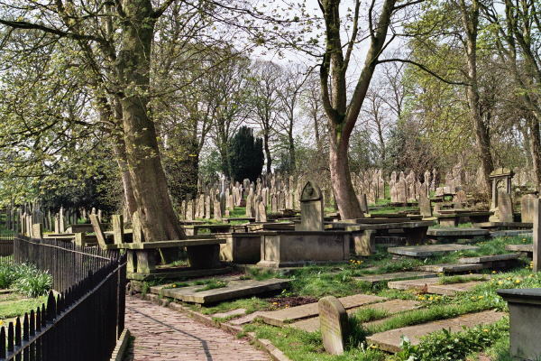 Haworth churchyard
