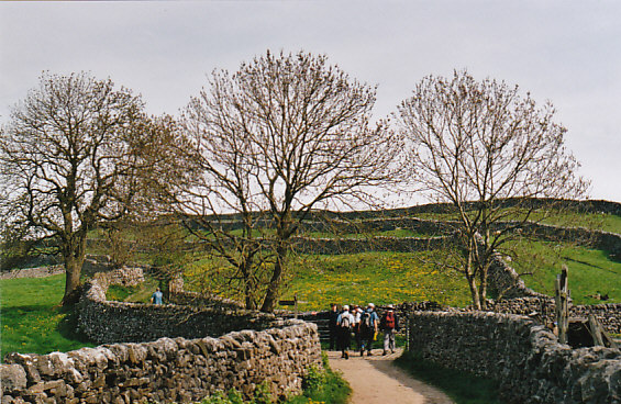 Leaving Grassington