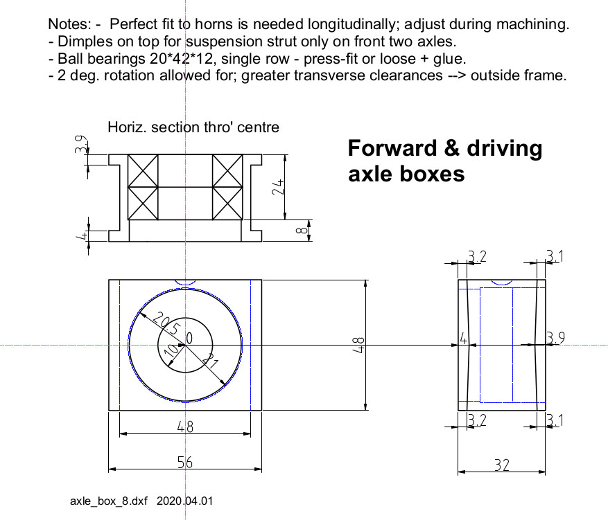 M23 Axle box a