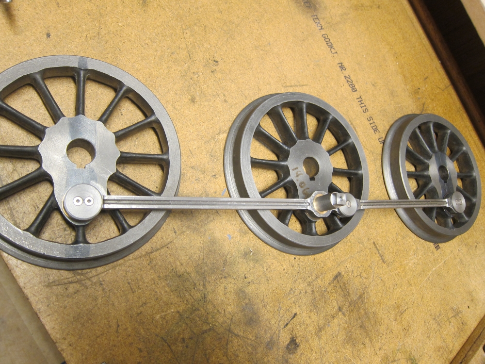 M23 coupling rods on wheels