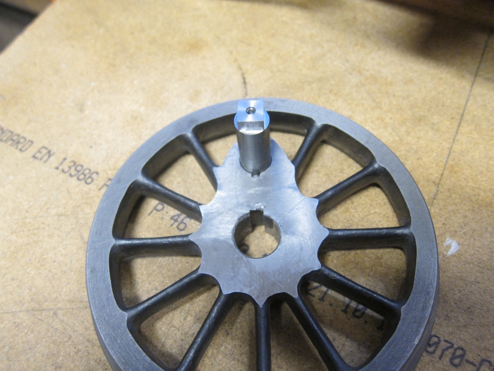 M23 crank pin in wheel