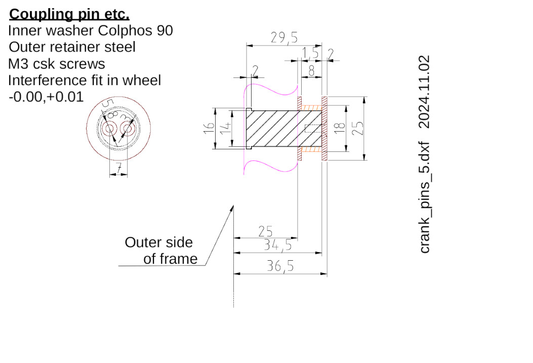 M23 crank pin 5b